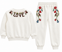 Rockwilde Sweatset Heart/White
