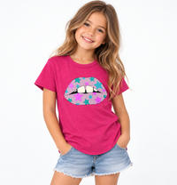 Chaser S/S Crew Star Lips