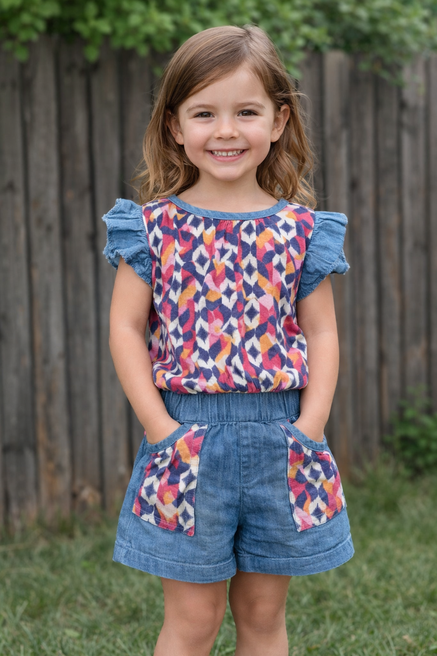 Miki Miette Top and Short Set Santa Fe