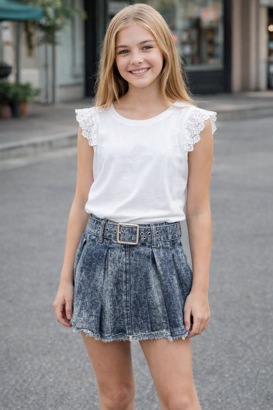 Mayoral 310 S/S crochet all