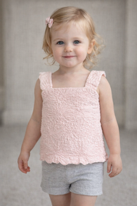 Katie J Maizie Top Baby pink