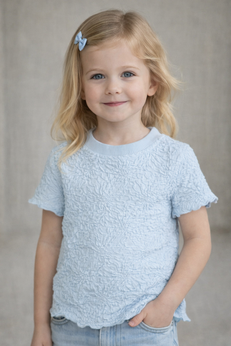Katie J Maizie Tee Baby Blue