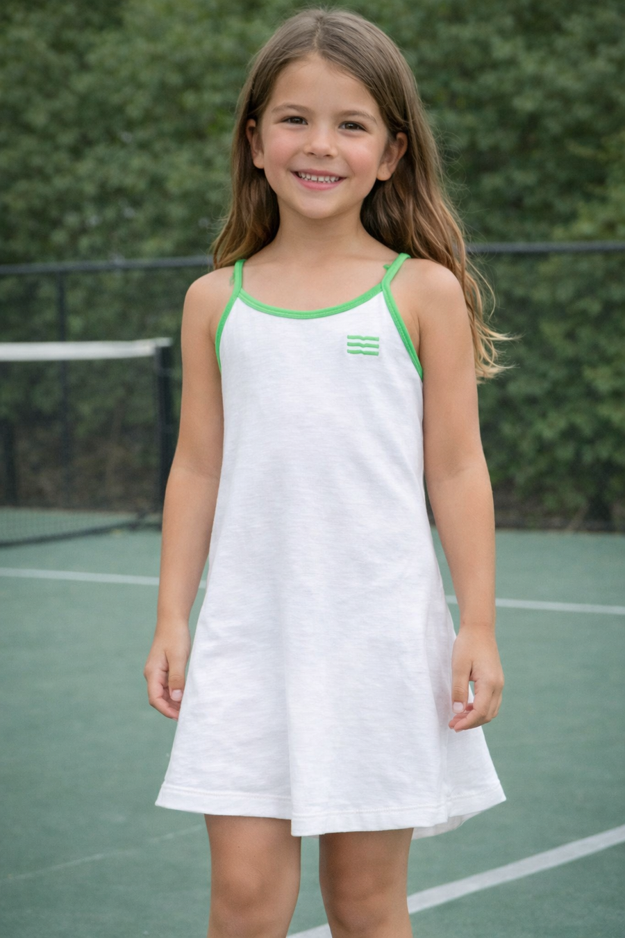 Sol Tennis Dress white