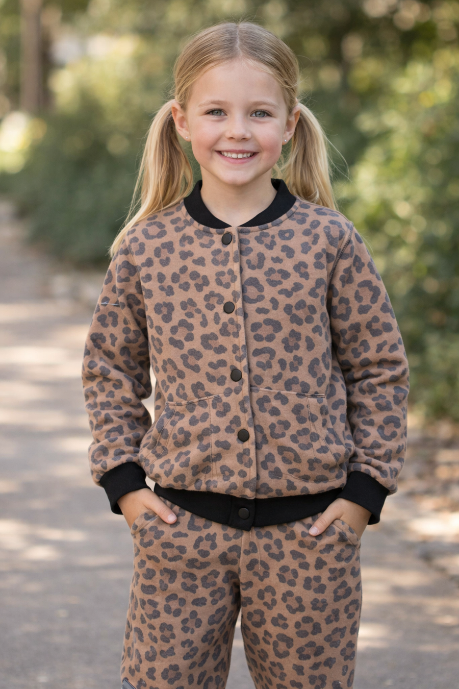 Sol Leopard Bomber set Leaopard