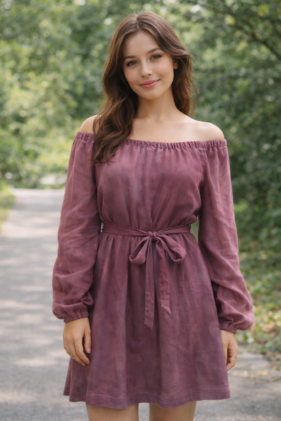 BD dress berry