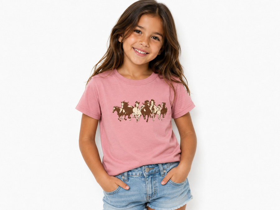 Cozii TShirt Horses