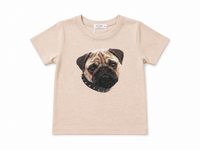 Cozii Tshirt Pug Beige