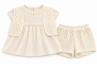 Mayoral 1239 Crochet short set all