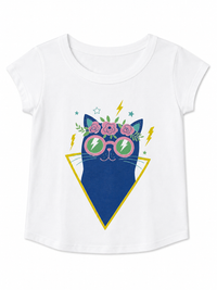Chaser S/S Girls Cool cat