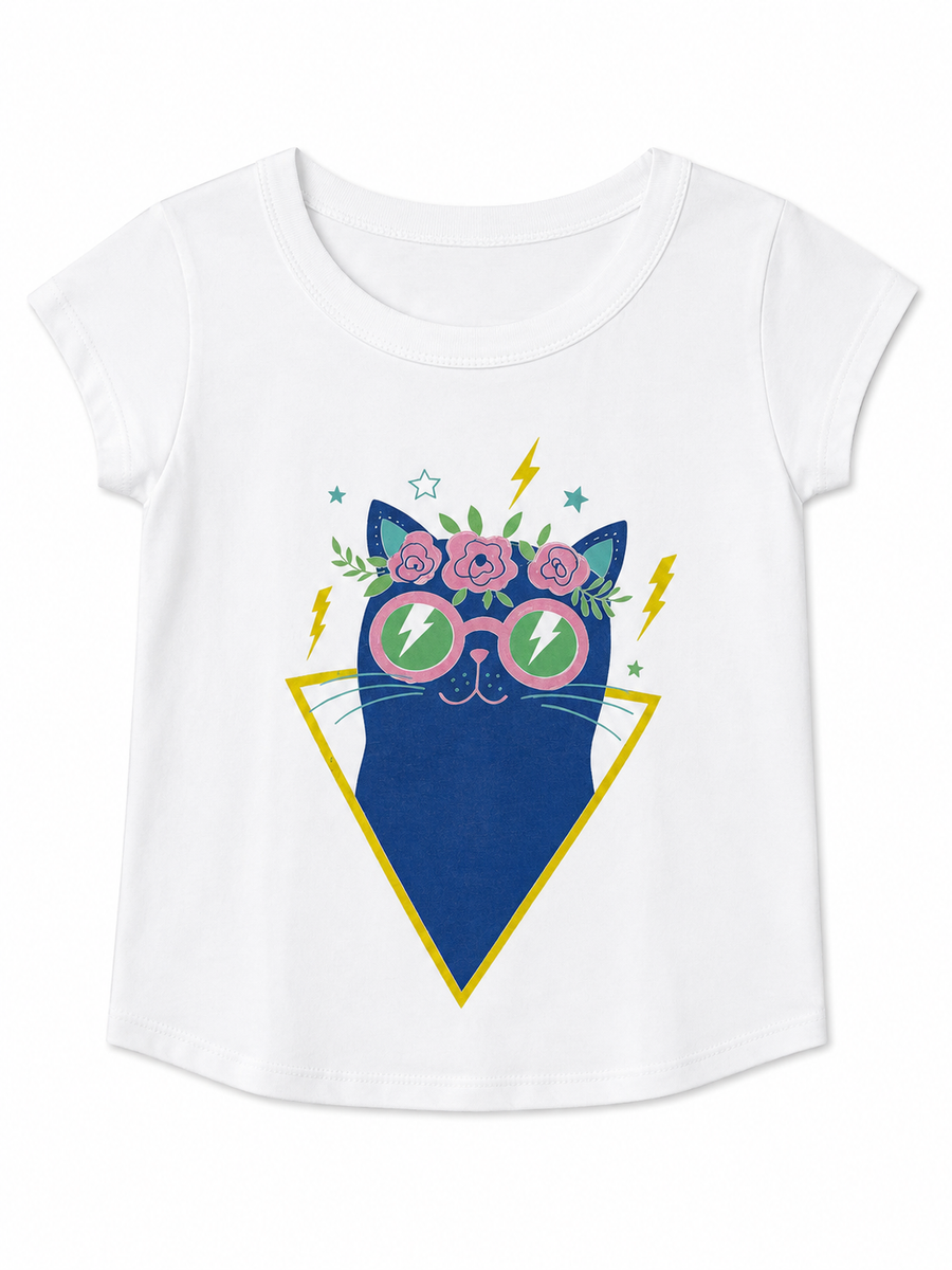 Chaser S/S Girls Cool cat