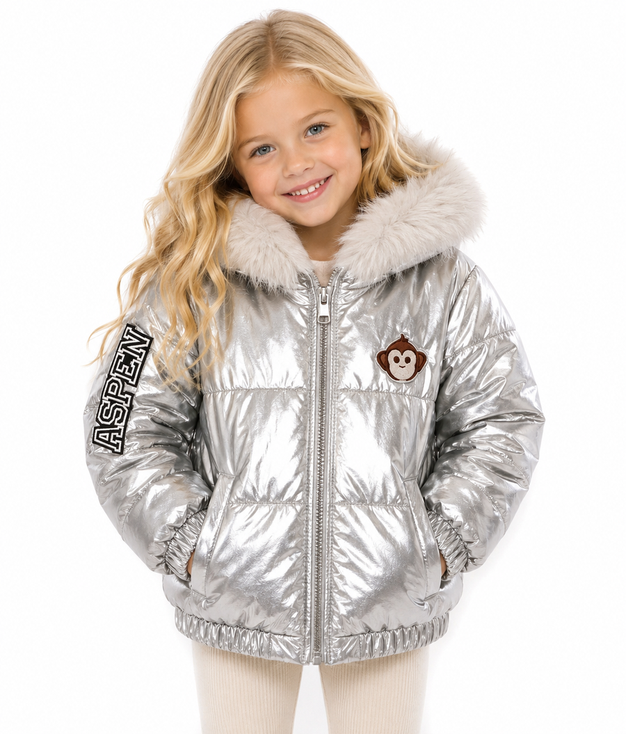 Monkey Foxy Jacket Silver