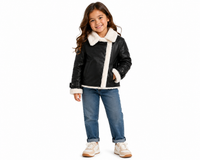 VH Faux Fur Jacket - Black