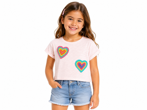 DH Crochet Shirt Pink