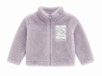 Splendid Faux Sherling Jacket Light Lilac