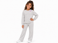 Splendid Beautiful You Sweatshirt Lt Heather Grey