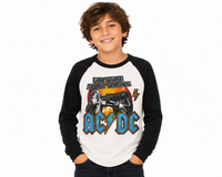 Rowdy Sprouts T ACDC - For Those About To Rock