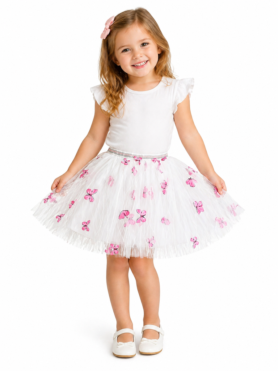 Monkey Skirt Butterfly