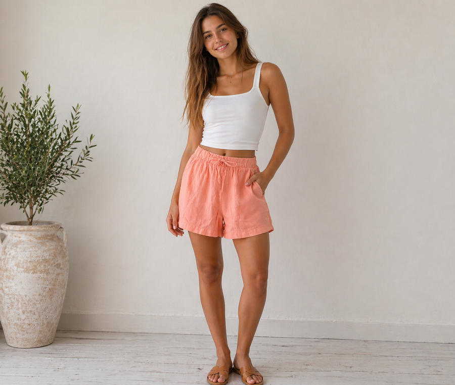 Easy Shorts Washed Sunset