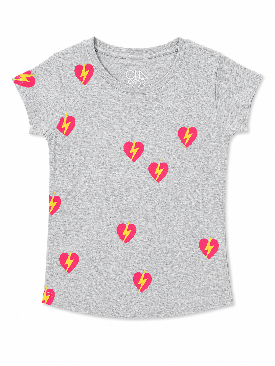 Chaser Shirt Lightning Heart