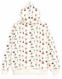 Monkey Ski SweatSuit White