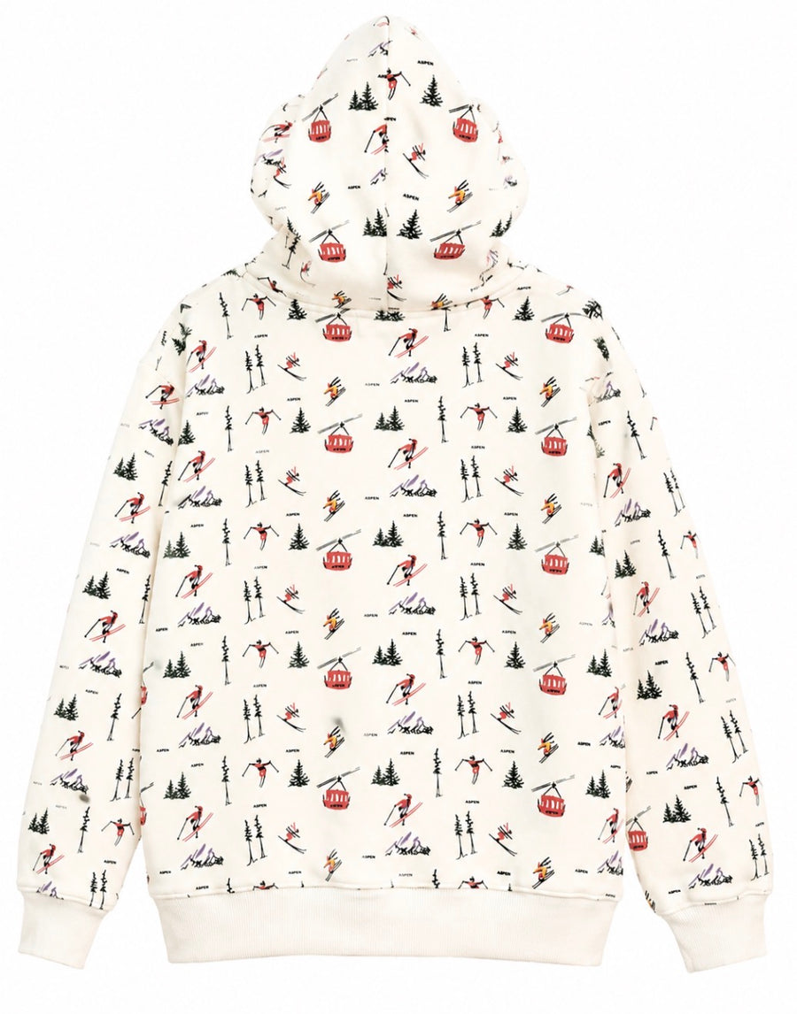 Monkey Ski SweatSuit White