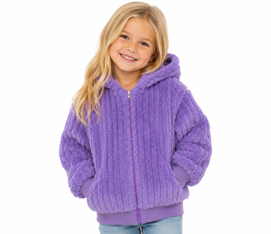 Monkeys Star Jacket Purple
