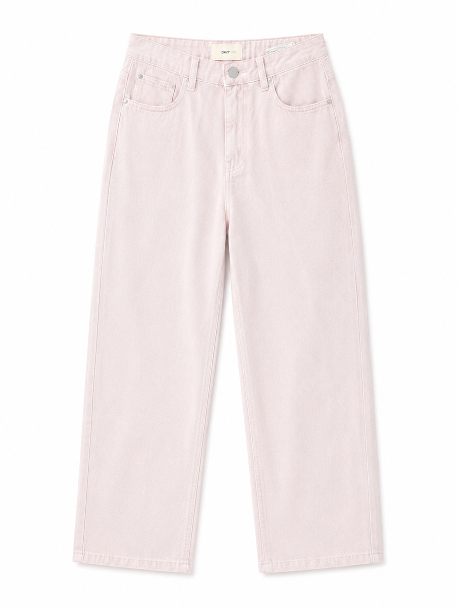 lily: wide leg primrose pink (performance)