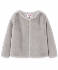 Monkey Faux Fur Grey