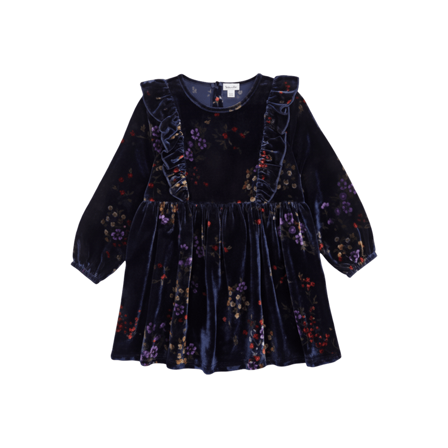 Floral Velvet Dress Eclipse
