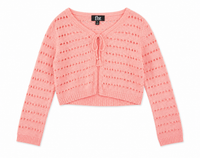 Flower Cardigan Peach