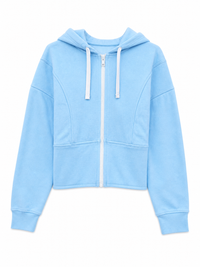 Flowers Sweatshirt Blue