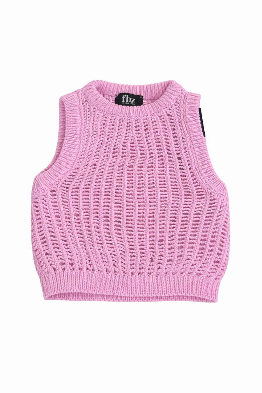 Flowers vest pink