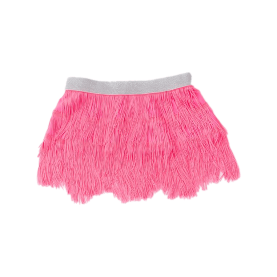 Fringe Skirt - Hot Pink