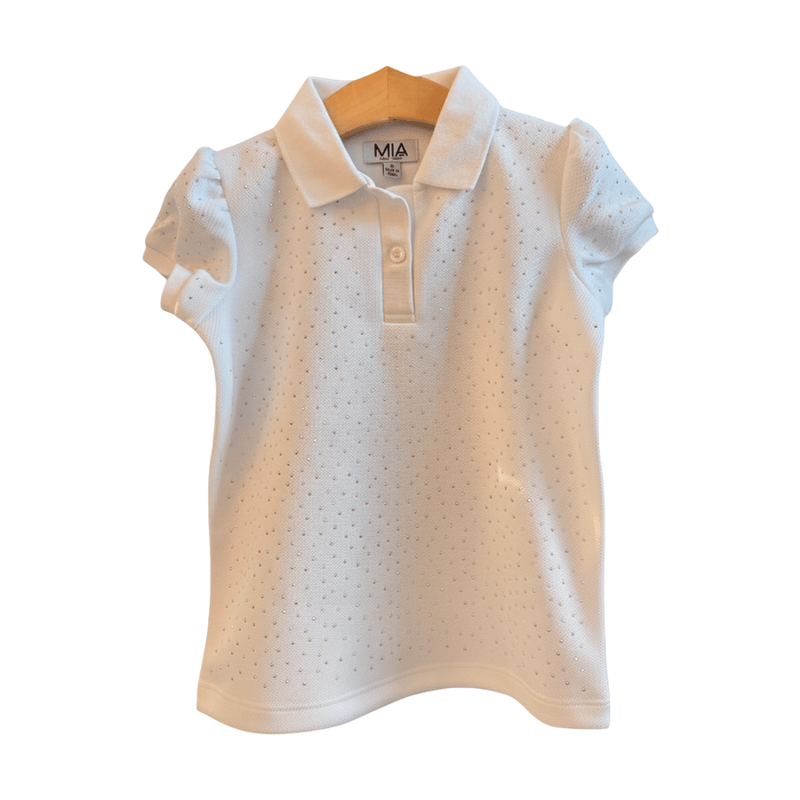 Mia Polo Tshirt - White