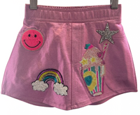Mia Icon Skirt Pink