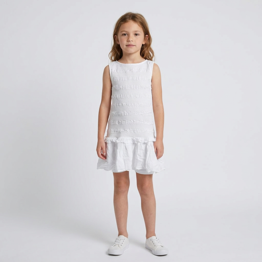 Katie J Tara Dress White