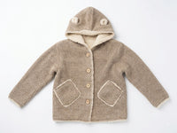 Mayoral Moda Infantil Knit Bear Ear Sweater Cocoa Mez