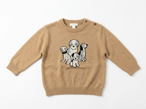 Mayoral Moda Infantil Dogs Sweater Galleta