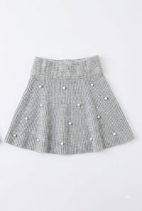 Mayoral Knit Skirt Grey