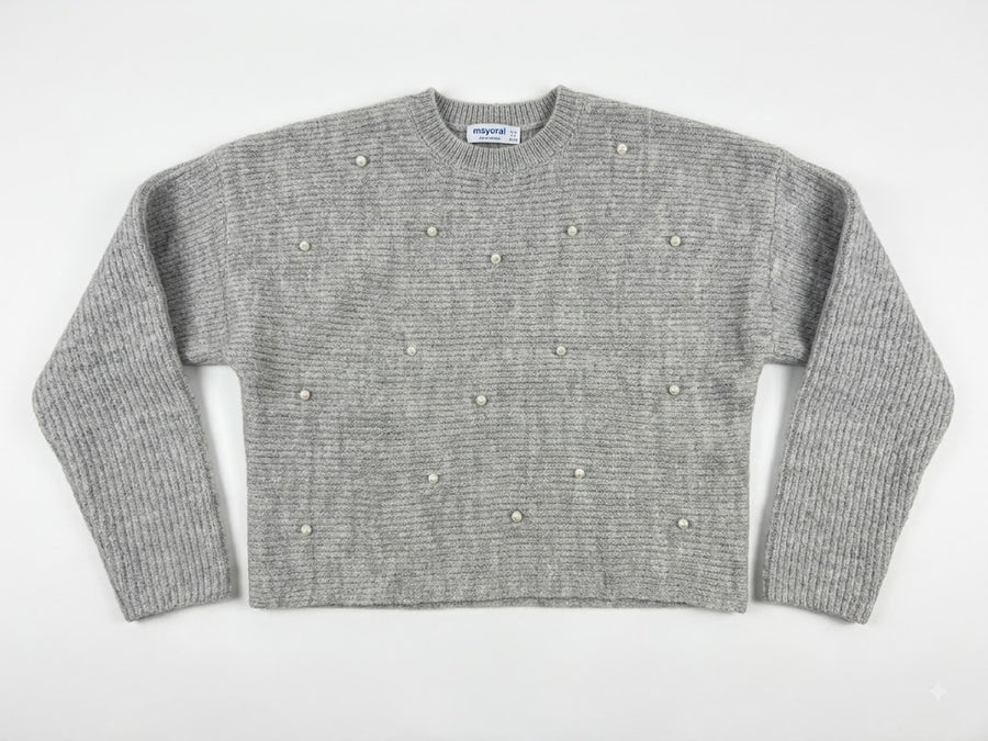 Mayoral 4322 Knit Pearl Sweater