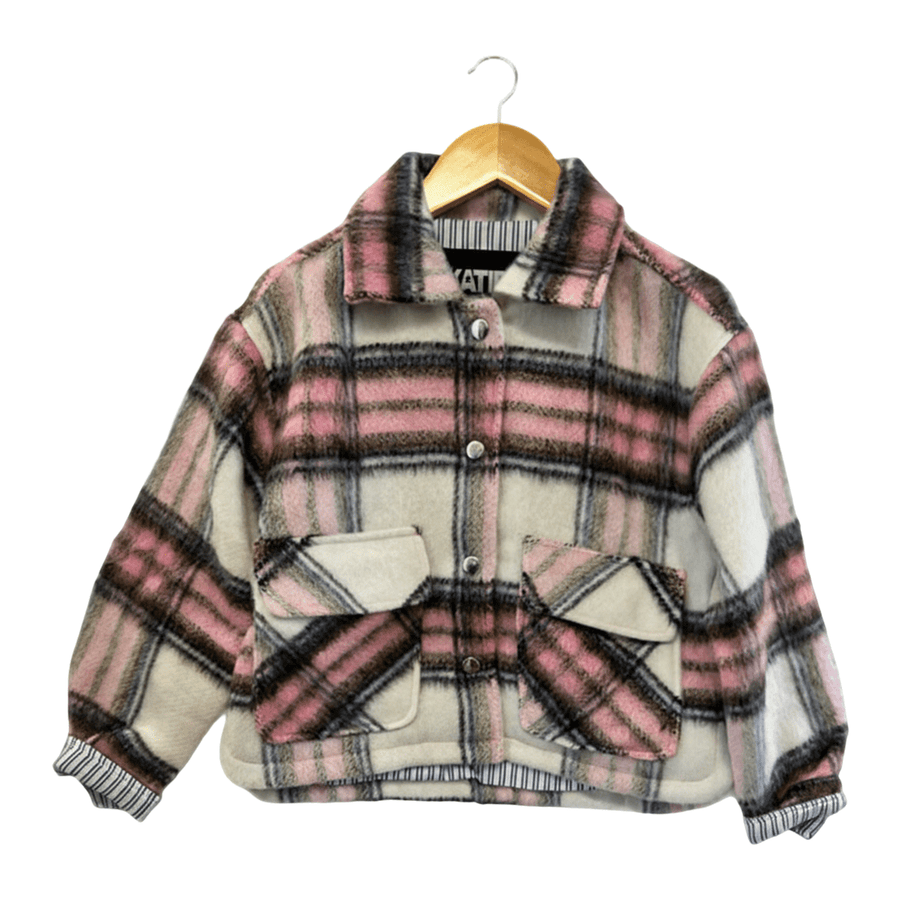 Katie J Shack Plaid - Pink