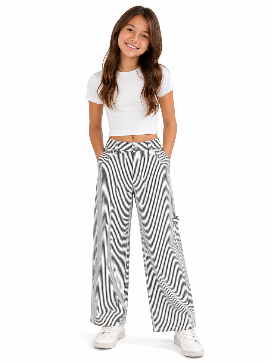 Katie J Astro Pant Black/White