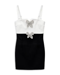 Katiej Eagan Dress Black and white