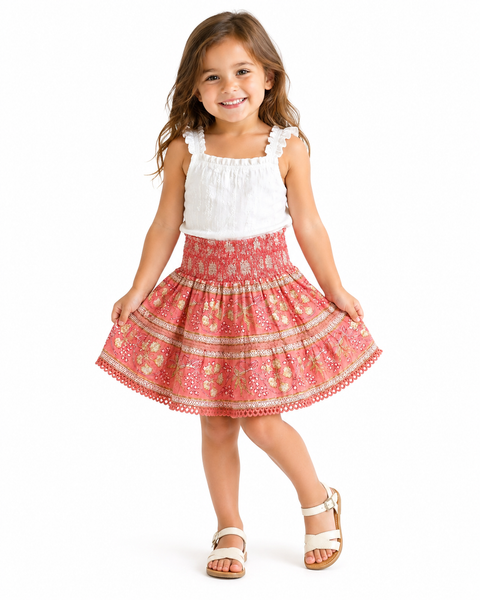LB Mandy Skirt Peach