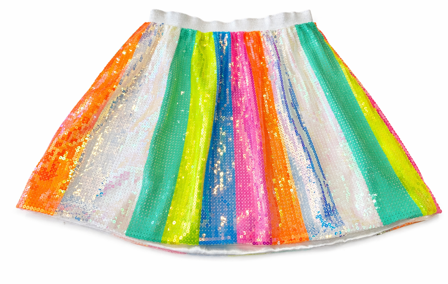 Lola Sequin Stripe Skirt