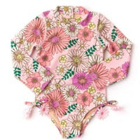 Long Sleeve 1pc & Tutu - Retro Blossom