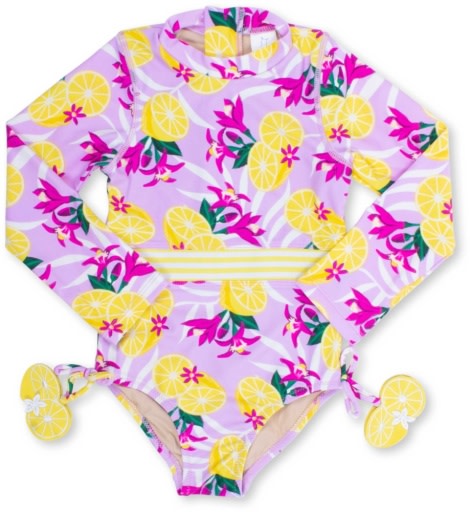 Longsleeve 1pc Tropical Lemons Multi