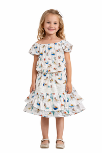 Lucky Jade Top/Skirt Set Cowgirl