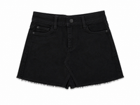 Lucy High Rise Shorts: Cut Off Nightshade
