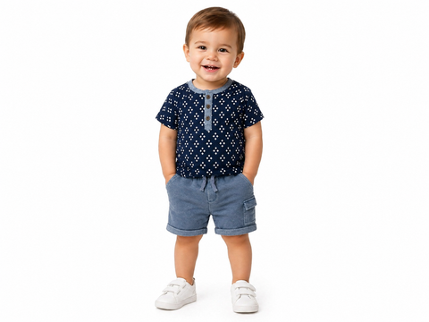 Marine Henley Set